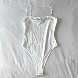 Petite XS White Bodysuit